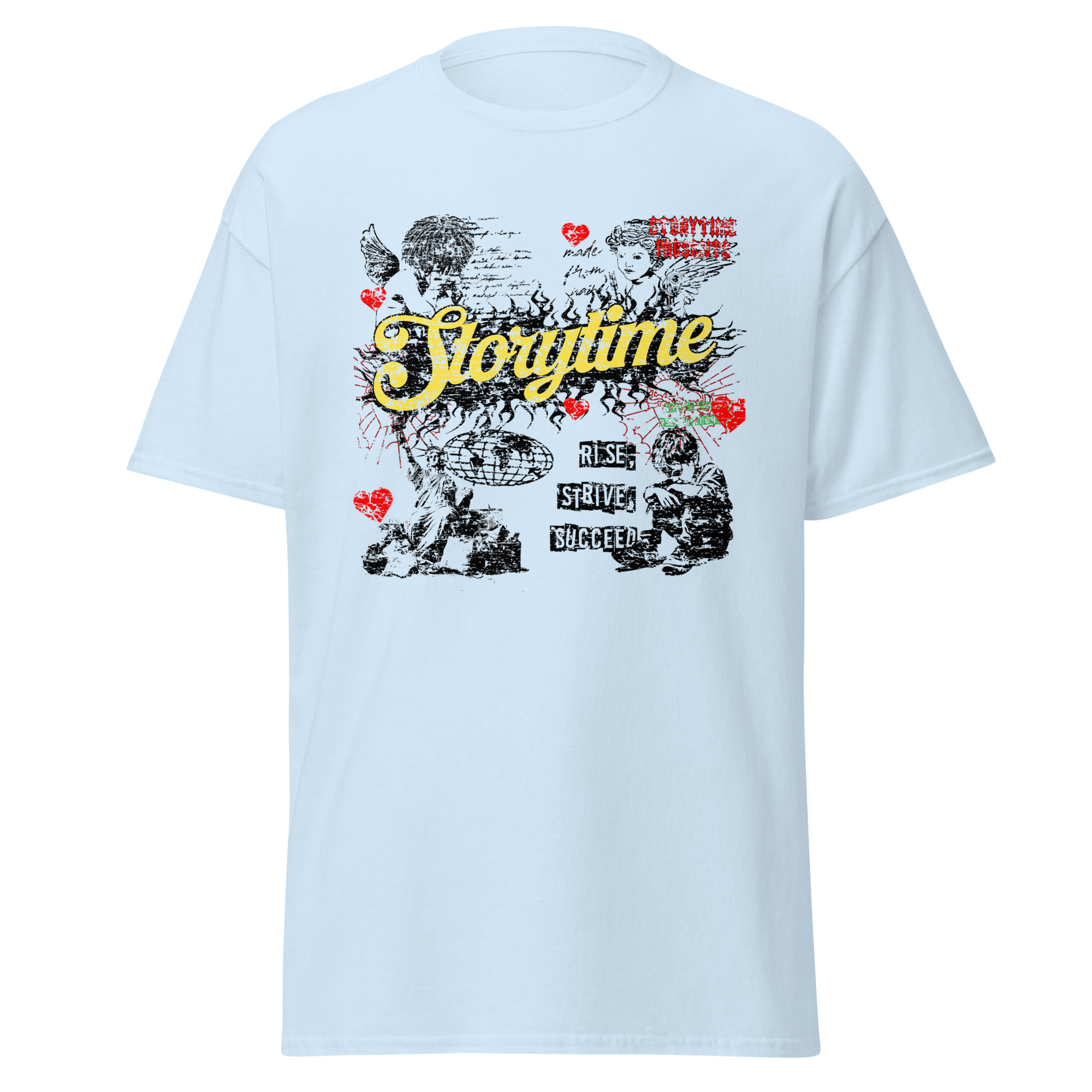 BABY BLUE STORYTIME SHIRT