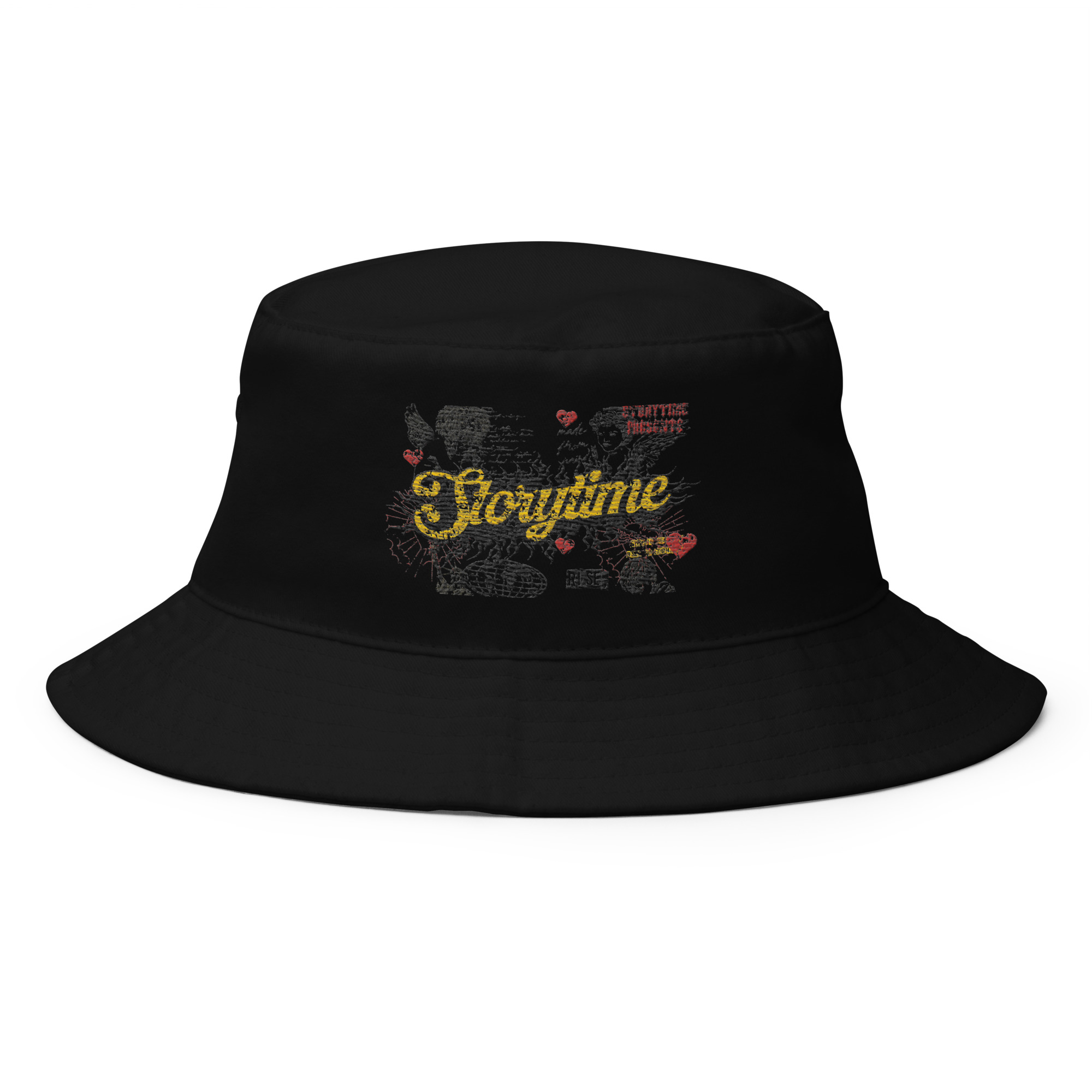 WHITE BUCKET HATS 